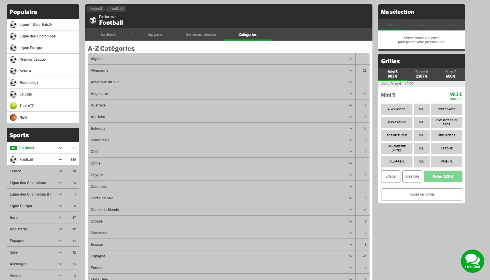 Avis Betway - Paris Sportifs