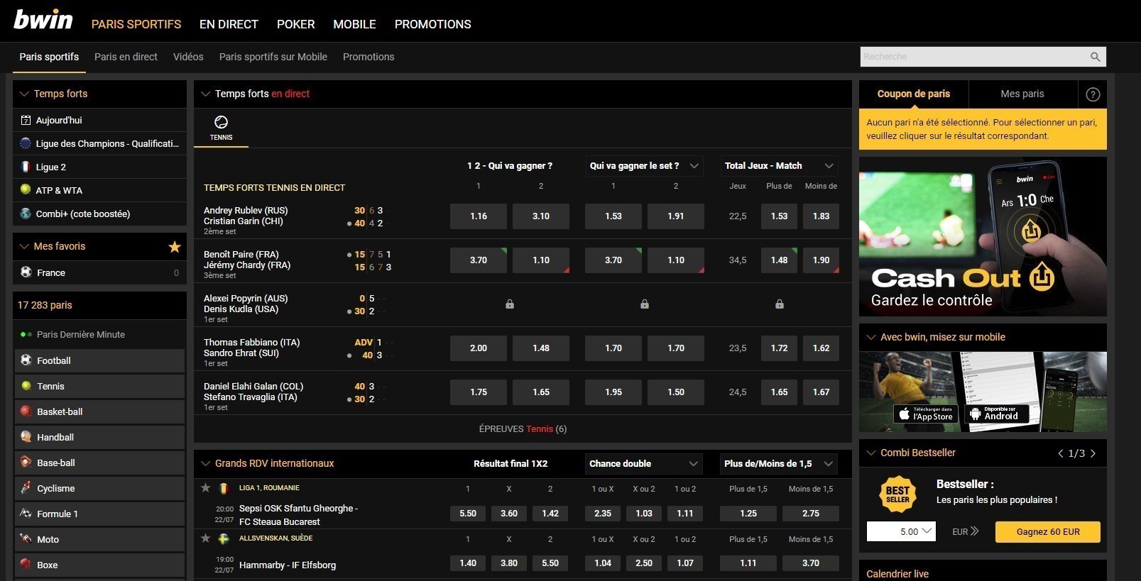 Bwin Sports