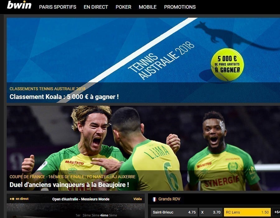 Site Bwin