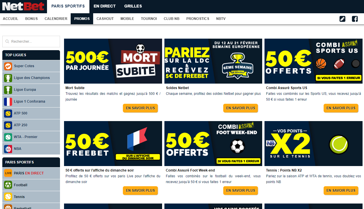 Promotion Netbet