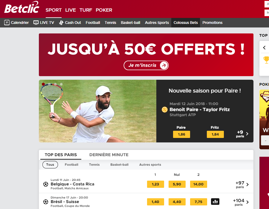 Offre Betclic