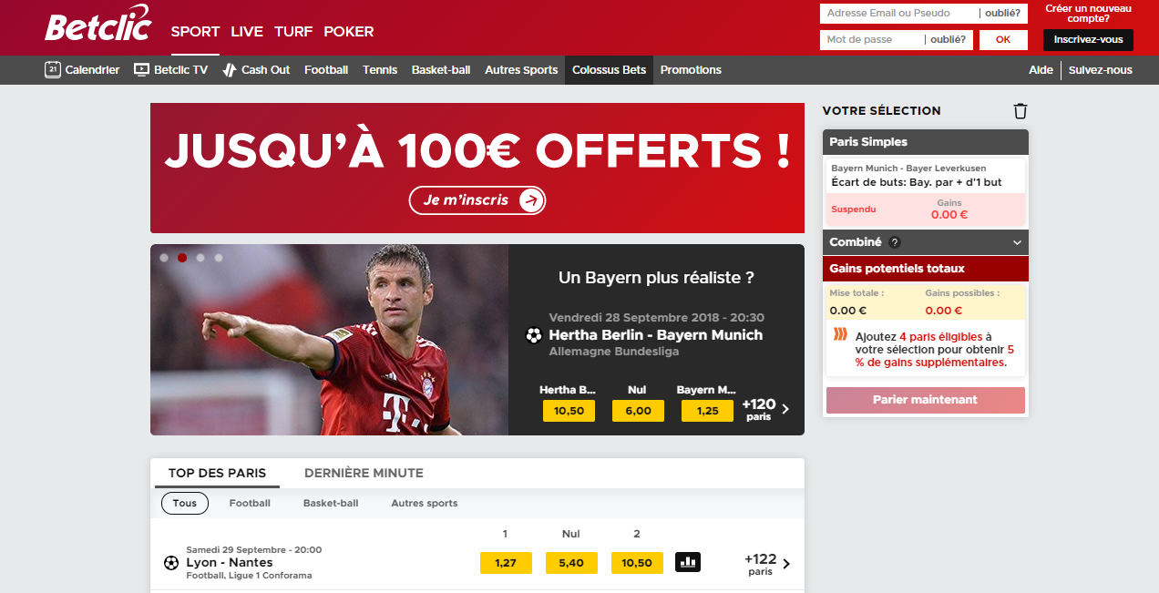 Offre Betclic