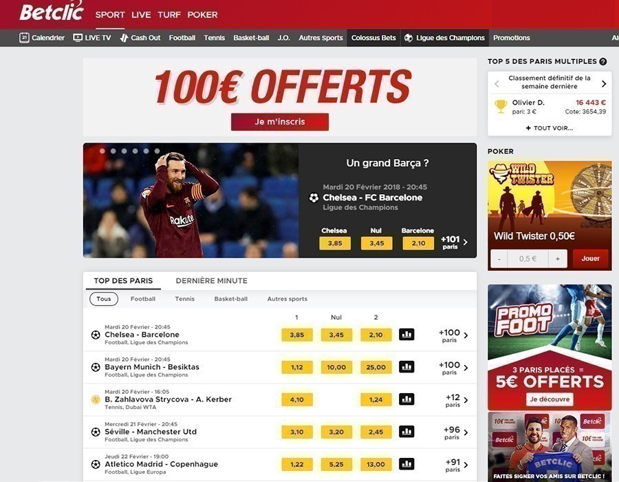 Offre Betclic