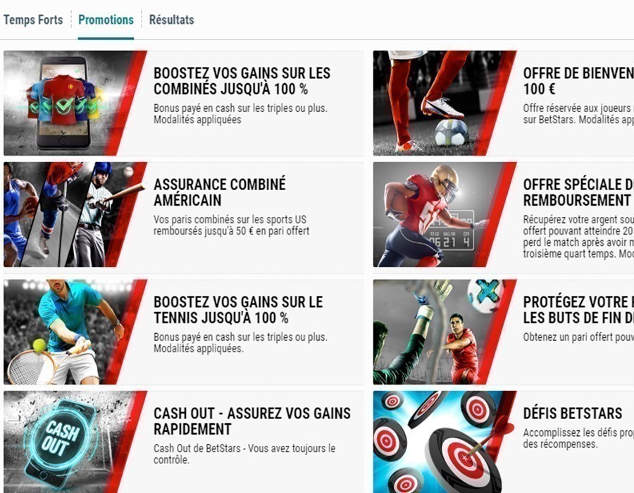 Promotions Betstars