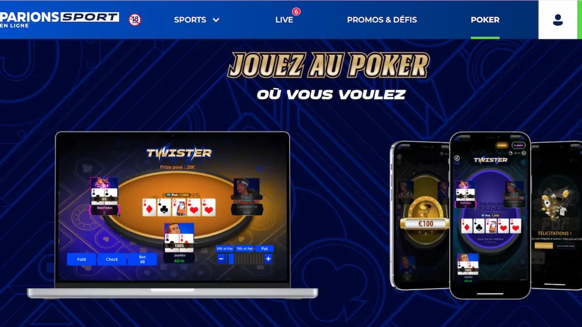 poker parions sport en ligne