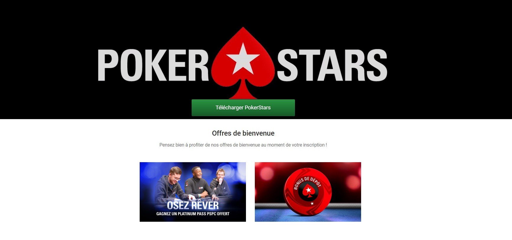 Bonus Pokerstars