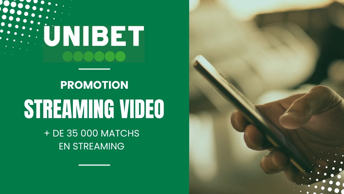 Promotion Unibet - streaming Unibet TV