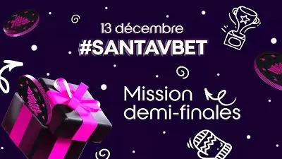 30€ sont à gagner grâce au #SANTAVBET