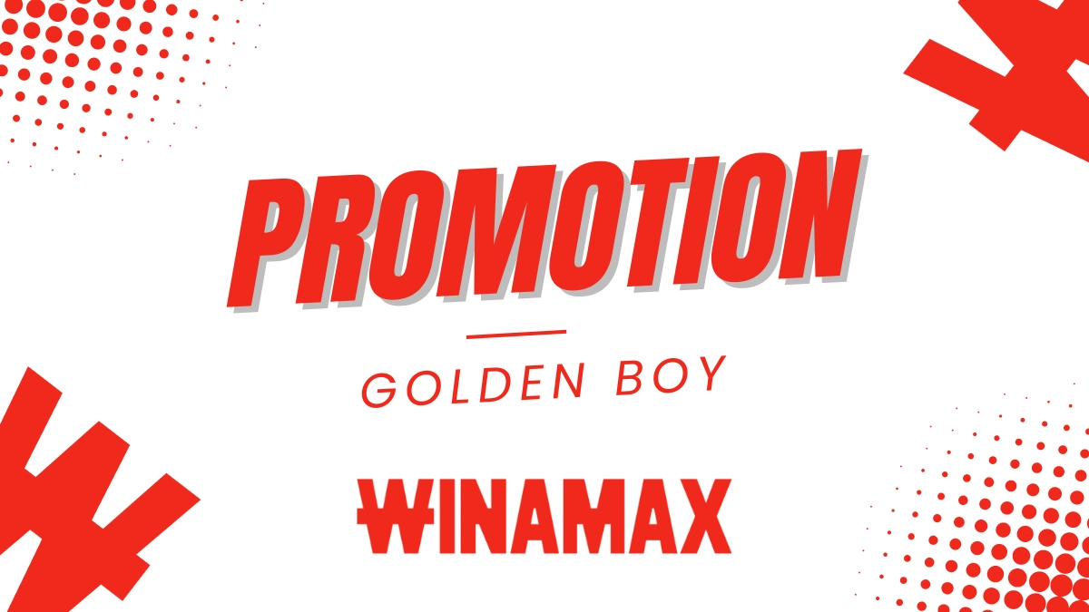 Promotion Winamax - Golden Boy