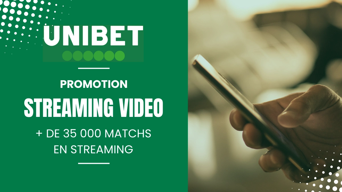 Promotion Unibet - streaming Unibet TV