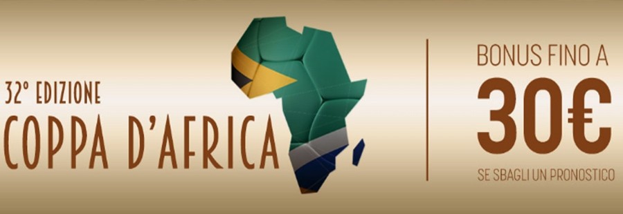 Bonus Snai sulla Coppa d'Africa