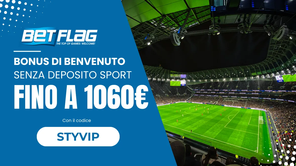 Betflag bonus benvenuto