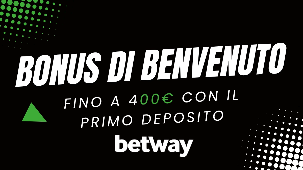 Bonus benvenuto Betway