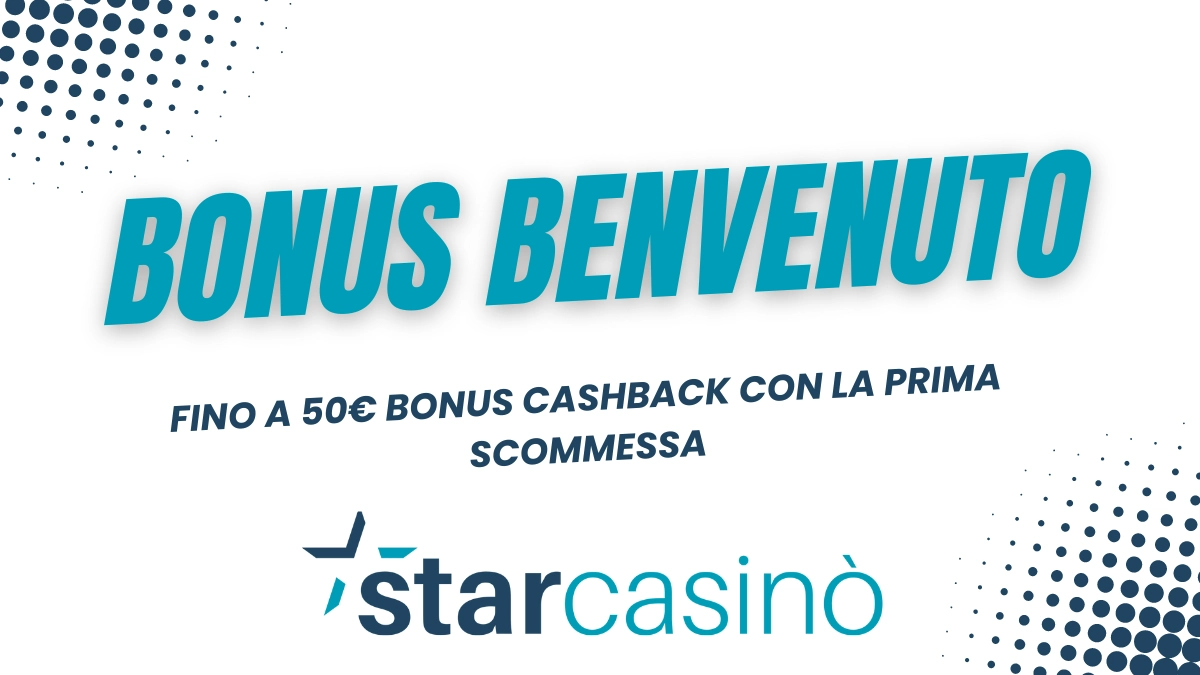 Starcasino Bet - Bonus benvenuto