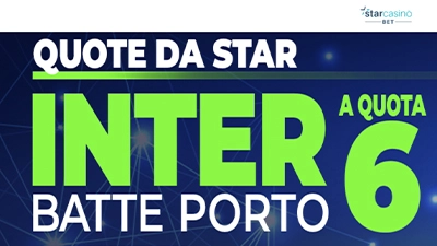 Inter-Porto: una super quota da Star
