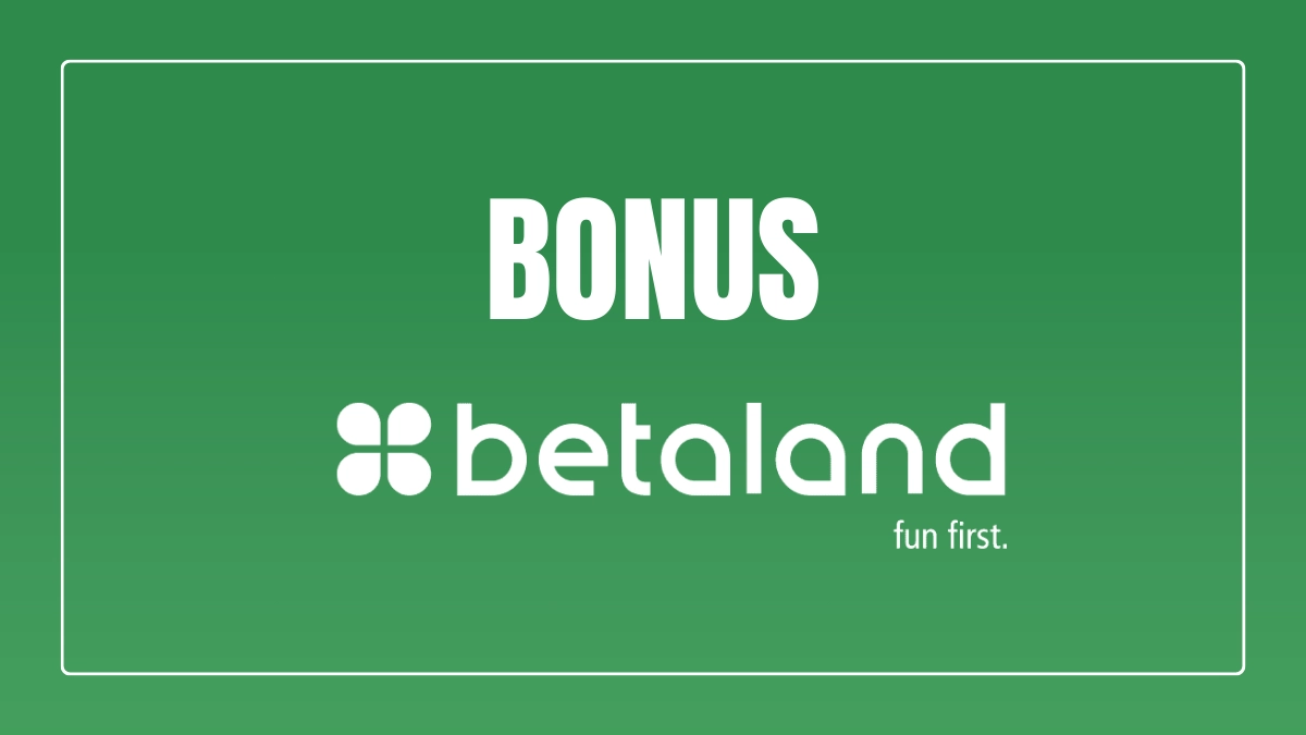Interfaccia promozionale del casinò Betaland che mostra le offerte bonus