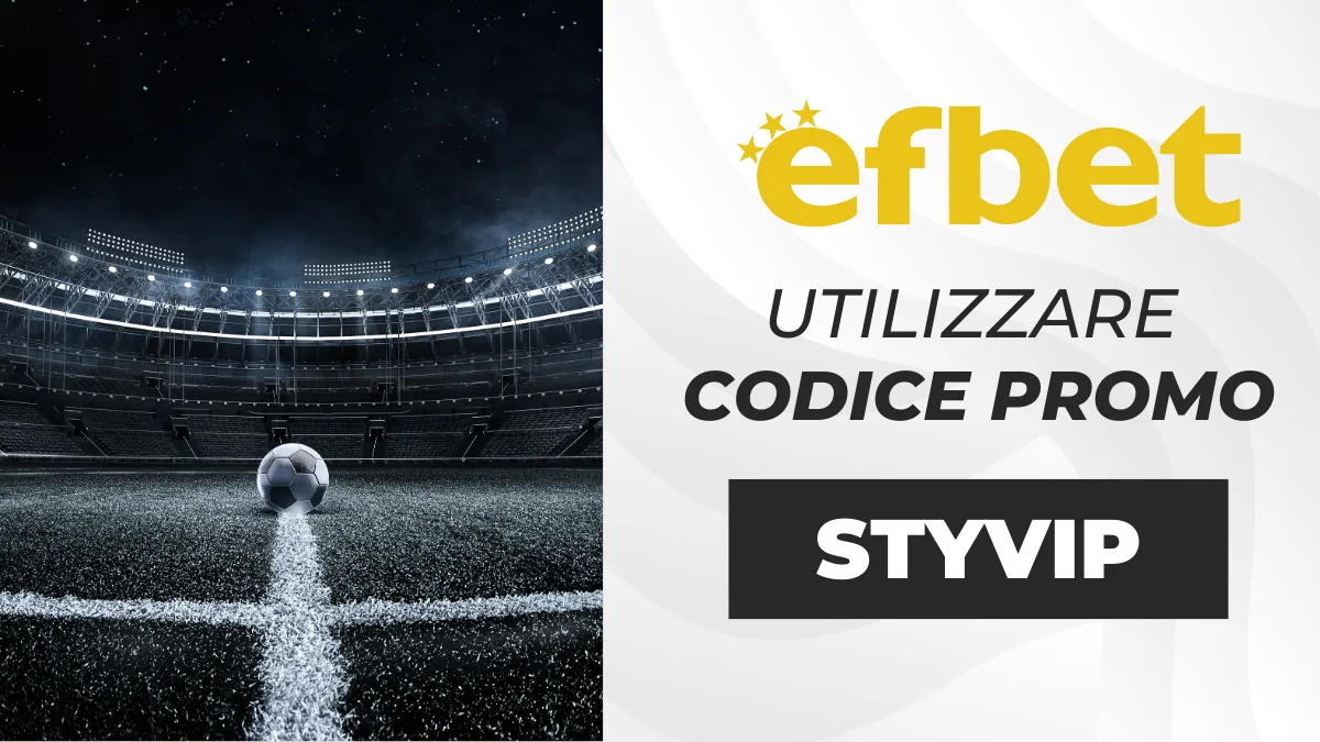 Interfaccia della piattaforma Efbet scommesse che mostra le quote e le opzioni di scommessa