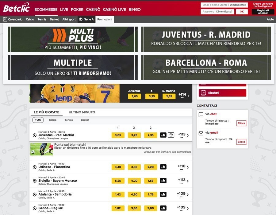 Bonus Betclic
