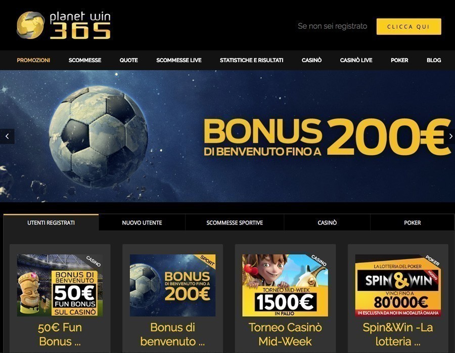Bonus Planetwin365