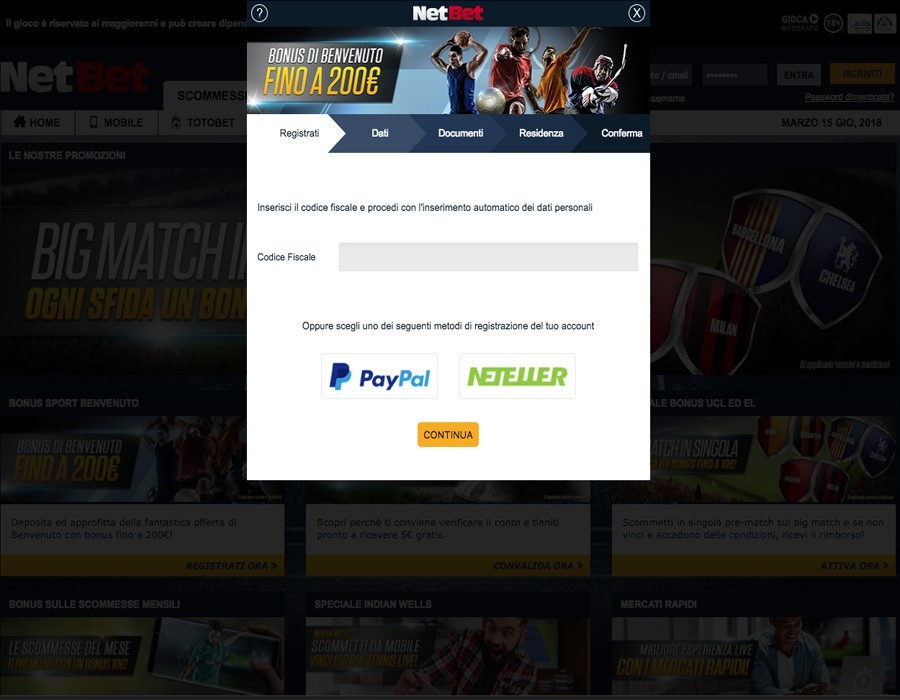 NetBet Login