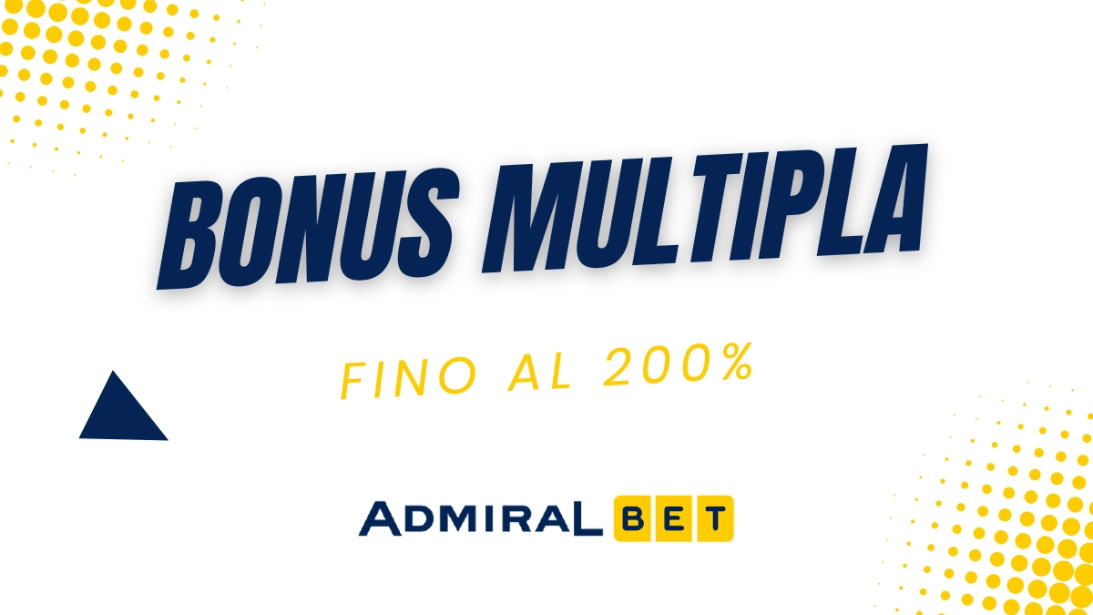 Admiralbet - Bonus multipla