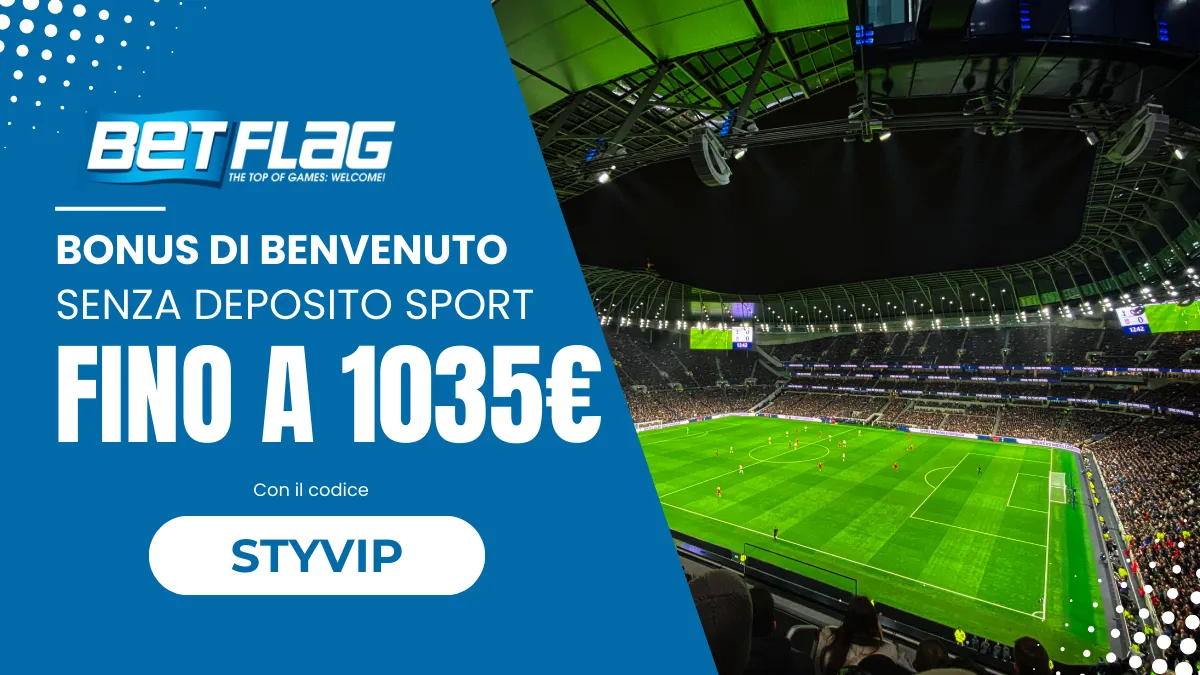 Betflag bonus benvenuto