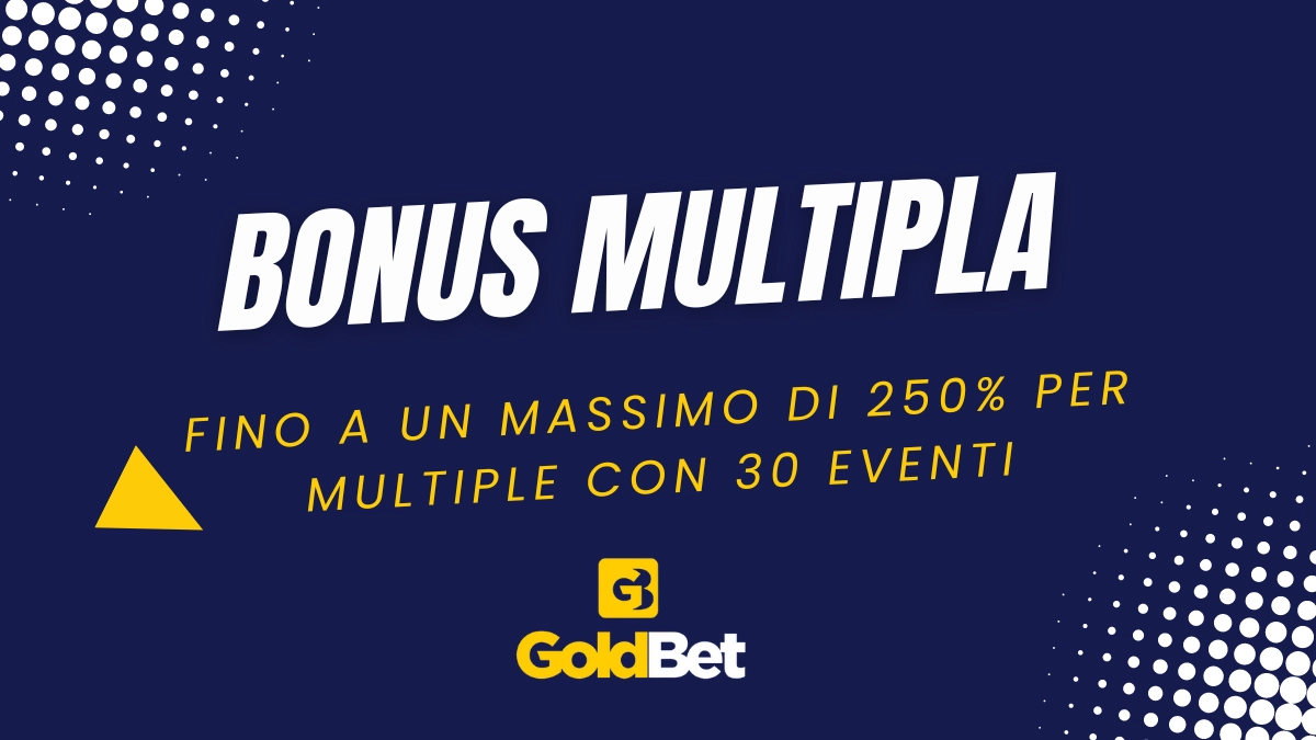 Goldbet bonus multipla