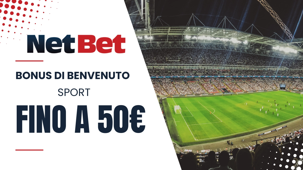 Netbet bonus benvenuto