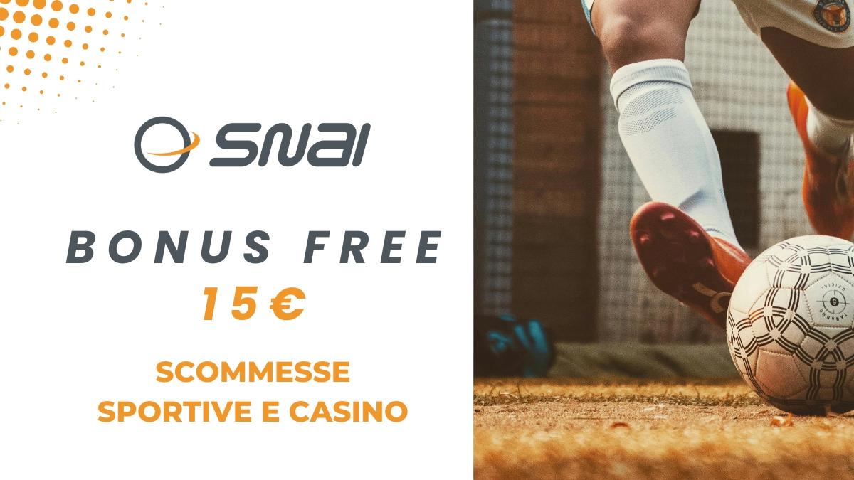 bonus snai registrazione