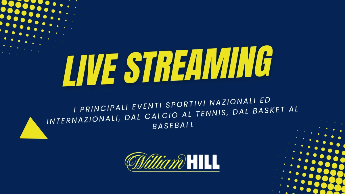 William Hill livestreaming