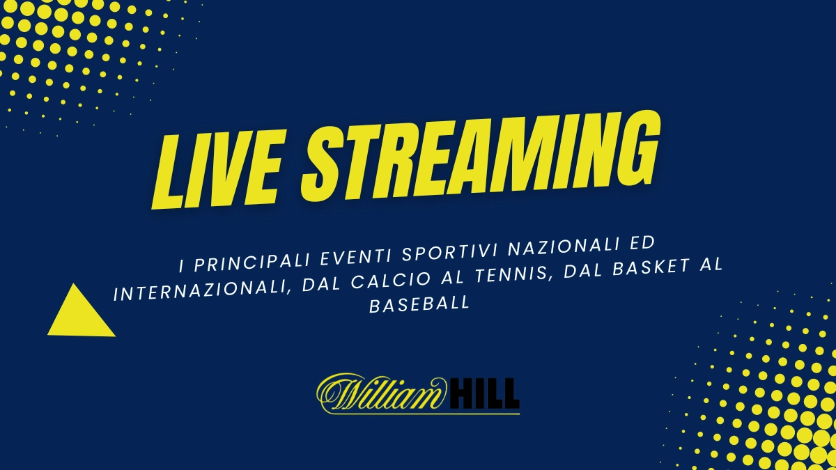 William Hill livestreaming