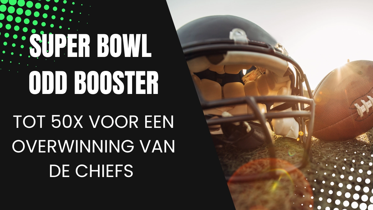 Super Bowl Odd Booster actie van Comeon!