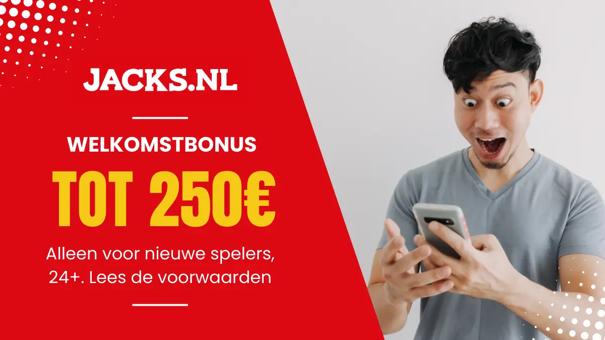 jacks welkomstbonus promotie