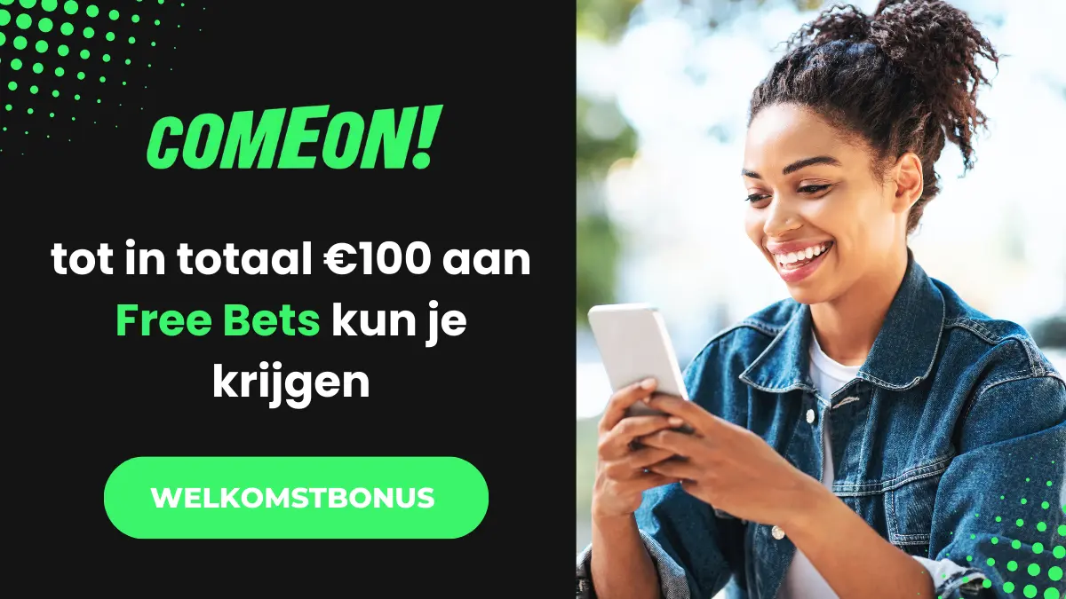 Comeon promo welkomstbonus