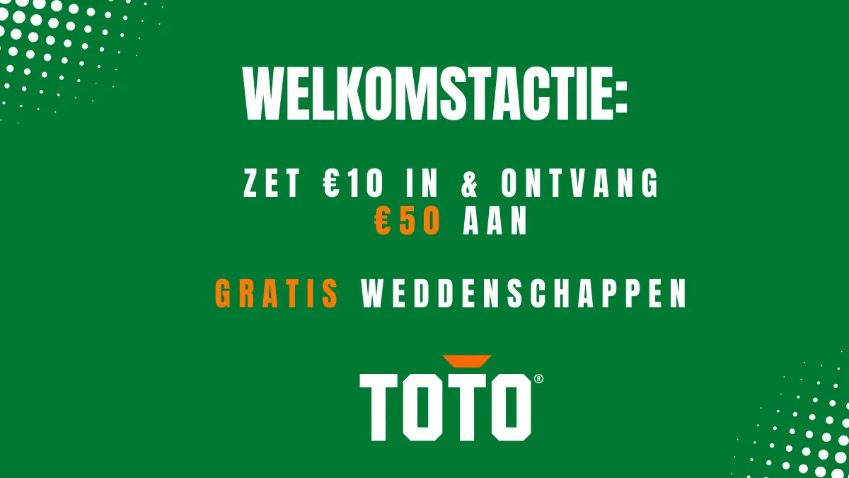  Toto welkomstbonus