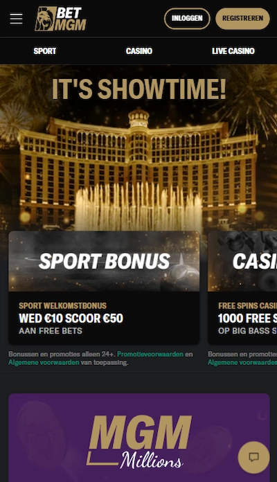 betmgm homepage