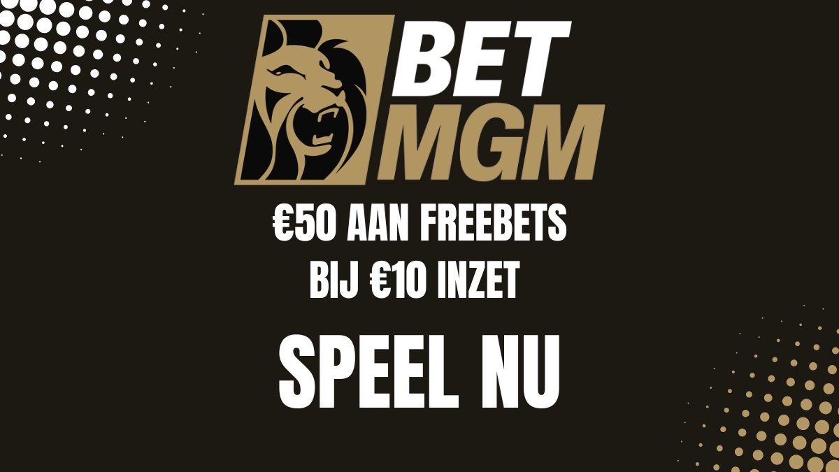 Promotie welkomstbonus betmgm