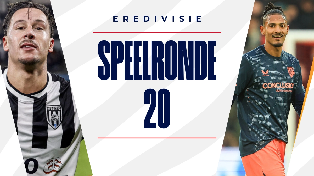 image Eredivisie: speelronde 20, wat kunnen we verwachten?