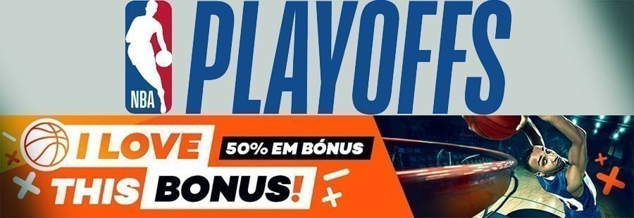 I love this bonus da Bet.pt - até 10€ nos Playoffs NBA