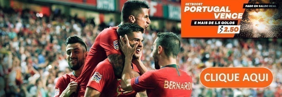 Portugal vence e + 1.5 golos - Betboost