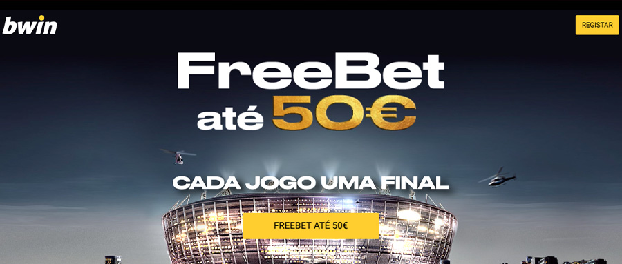 FreeBet até 50€ para Novos Jogadores