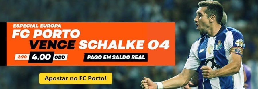 Promoção Bet.pt Aposta Schalke 04-FC Porto