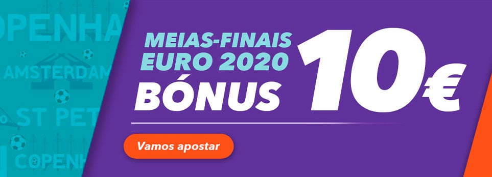 Meias finais do Euro 2020: 10€ grátis na Moosh!