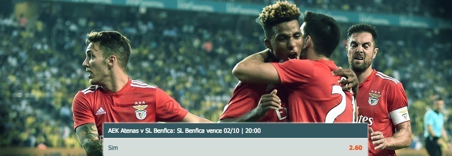 Apostas Especiais Bet.pt - SL Benfica