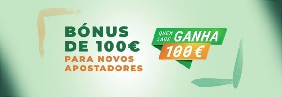 Bónus de 100€ Nossa Aposta