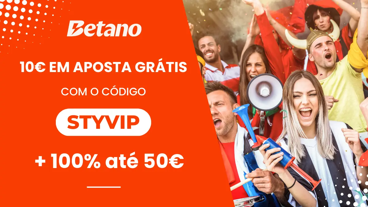 Bónus de registo Betano até 60€