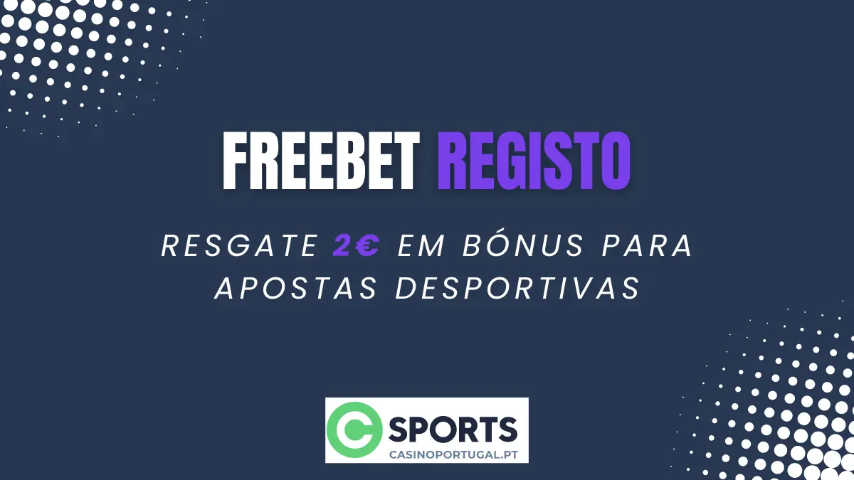 Aproveite o Bónus de 2€ sem depósito