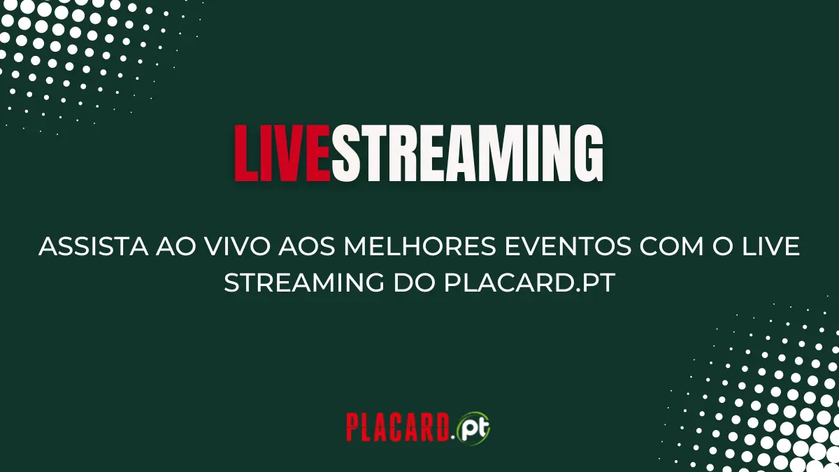 Assista aos melhores eventos no Live Streaming