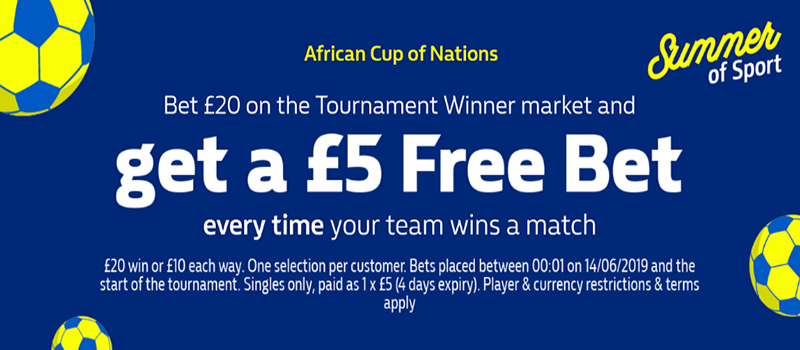 william hill afcon promo