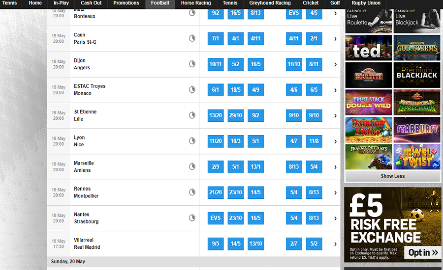 betfair football offer